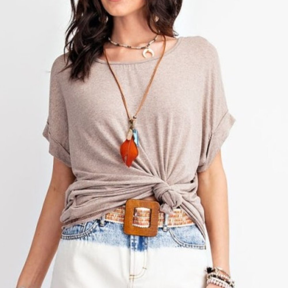 Mushroom Soft tunic shirt